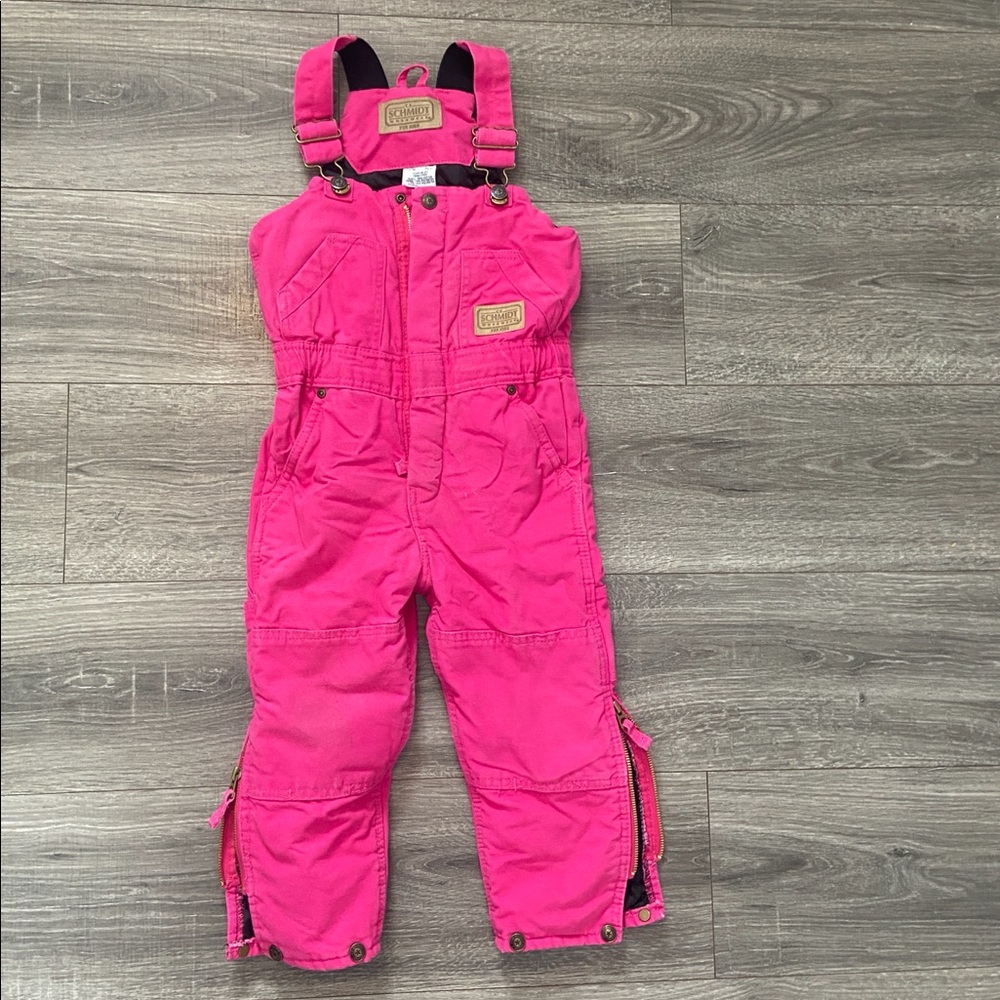 Pink Schmidt snow pants 3t
